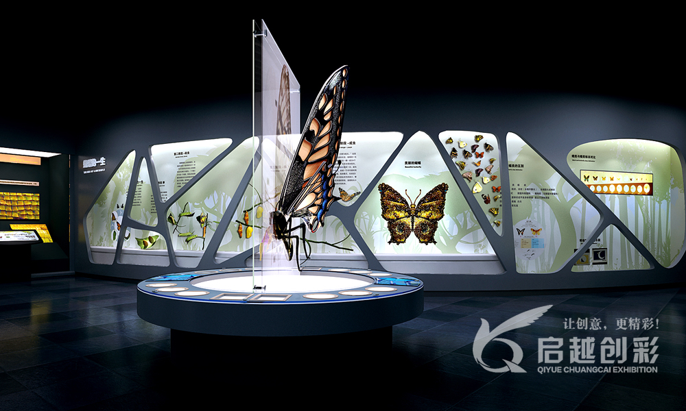 蝶舞彩云南川，啟越創(chuàng)彩繪展館——記云南四川啟越創(chuàng)彩展覽展示服務(wù)的圖文設(shè)計(jì)之旅